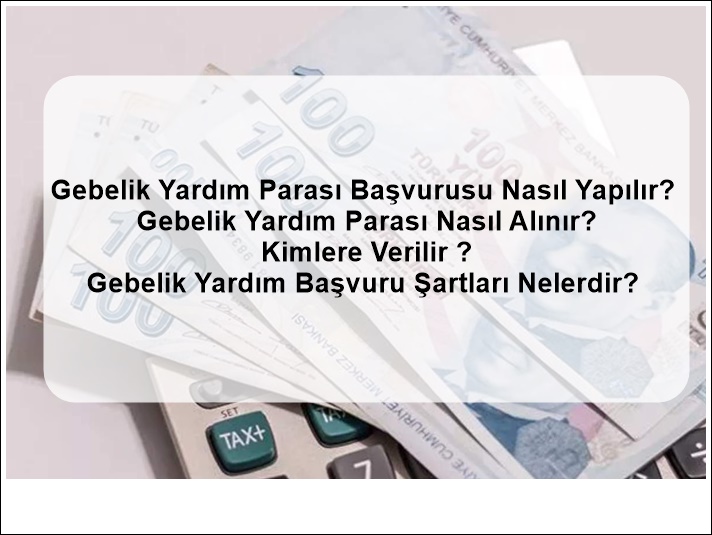 gebelik yardım parası başvurusu